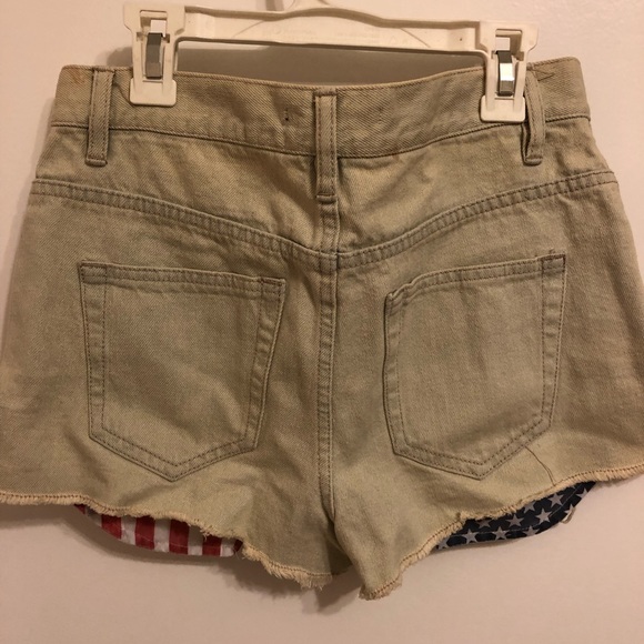 High Waisted Jean Shorts - Picture 4 of 4